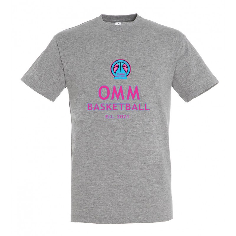 T-shirt homme coton OMMB