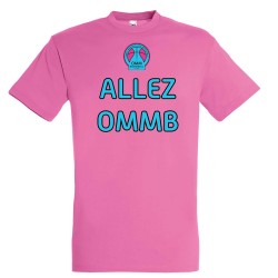 T-shirt supporter rose OMMB adulte
