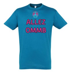 T-shirt supporter aqua OMMB adulte