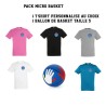 Pack micro basket personnalisé